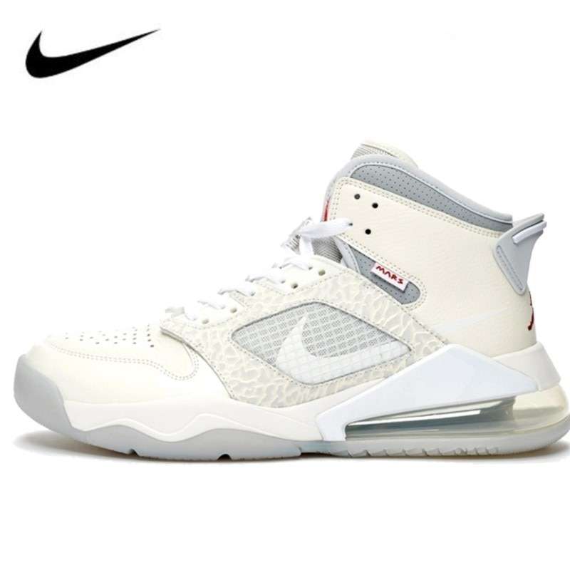 Original Nike Air Jordan Mars 270 Jordan Shoes Men Basketball Shoes High-top Mens Jordan Shoes Sneakers Boots Women CT3445-100