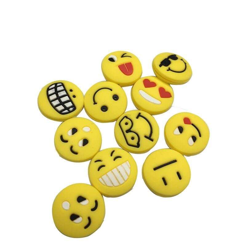 Tennis 10Pcs/Set Emoji Shock Absorbers