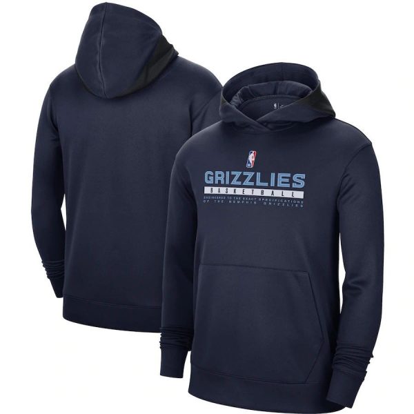 Memphis Grizzlies NBA Basketball Navy Sweatshirt Hoodie