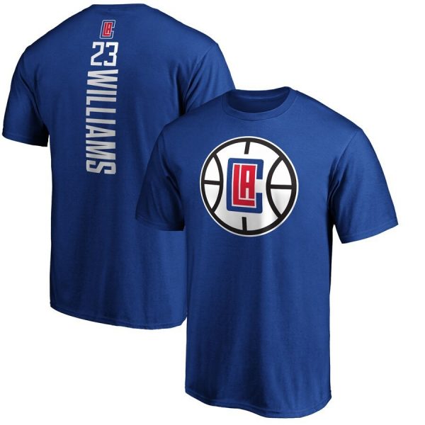 Williams N23 LA Clippers NBA Team Basketball Blue T-Shirt
