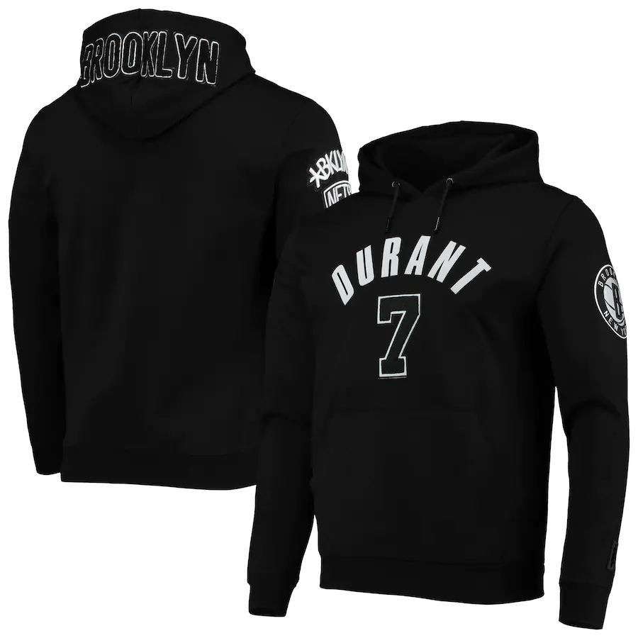 Kevin Durant 7 Brooklyn Nets NBA Basketball Hoodie