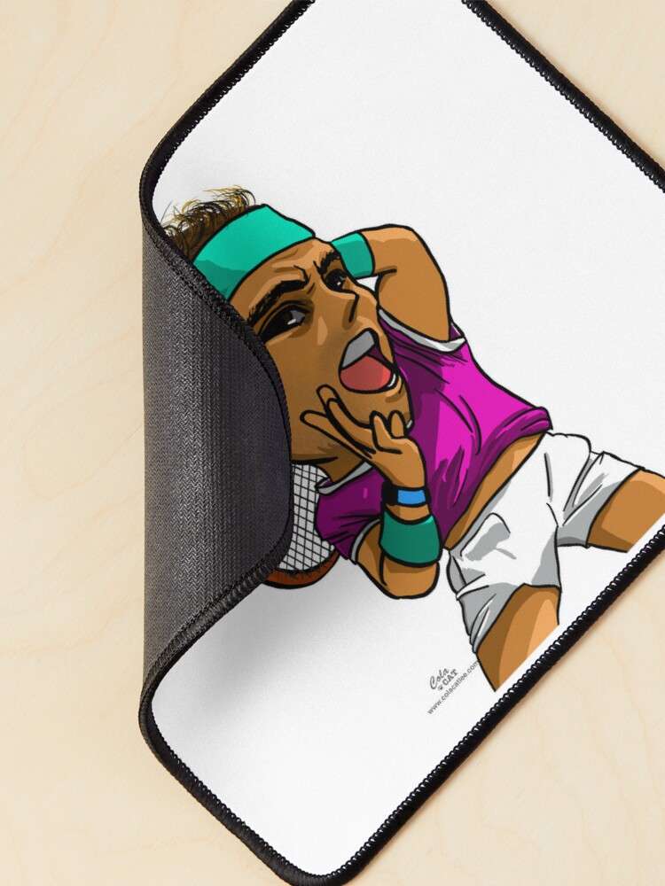Rafa Nadal signature forehand Mouse Pad 2