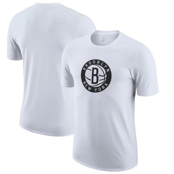 Brooklyn Nets New York NBA Team Basketball White T-Shirt