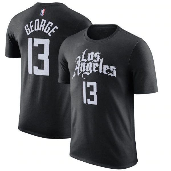 George N13 LA Clippers NBA Team Basketball Basketball Performance T-Shirt