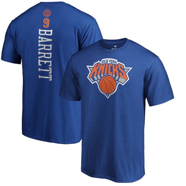 Barrett N9 New York Knicks NBA Basketball Blue T-Shirt