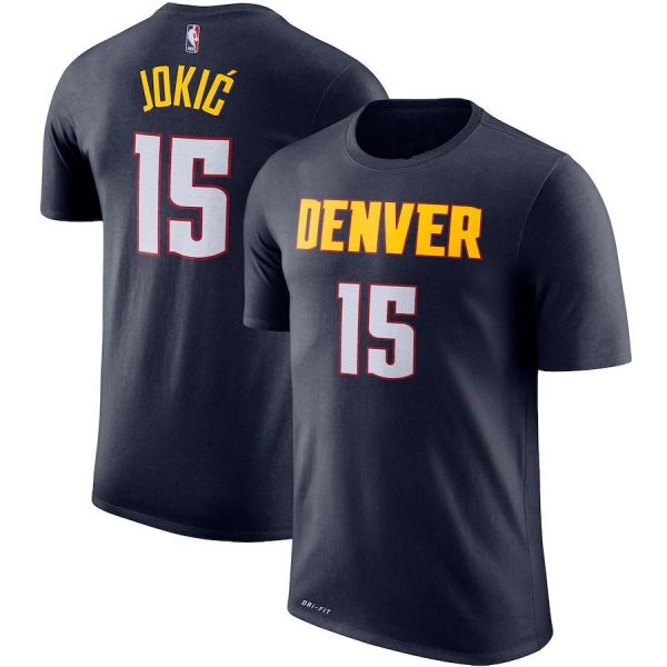 Jokic N15 Denver Nuggets NBA Team Basketball Performance T-Shirt