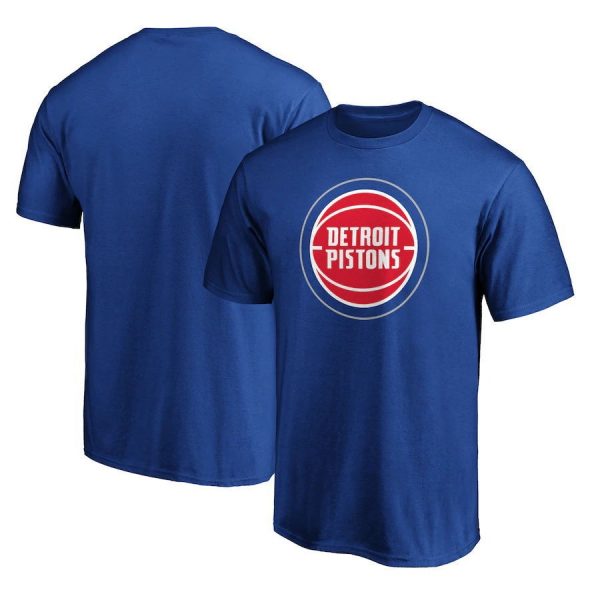 Detroit Pistons NBA Basketball Blue T-Shirt
