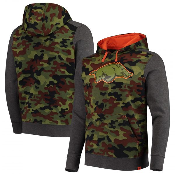 Arkansas Razorbacks NCAA Camouflage Style Sweatshirt Hoodie