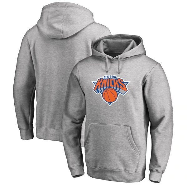 New York Knicks Basketball NBA Grey Sweatshirt Hoodie
