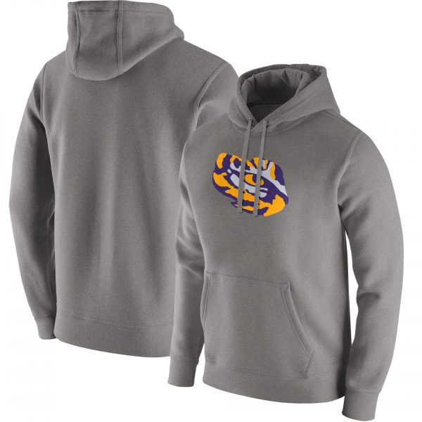 LSU Tigers NCAA Grey Sweatshirt Hoodie