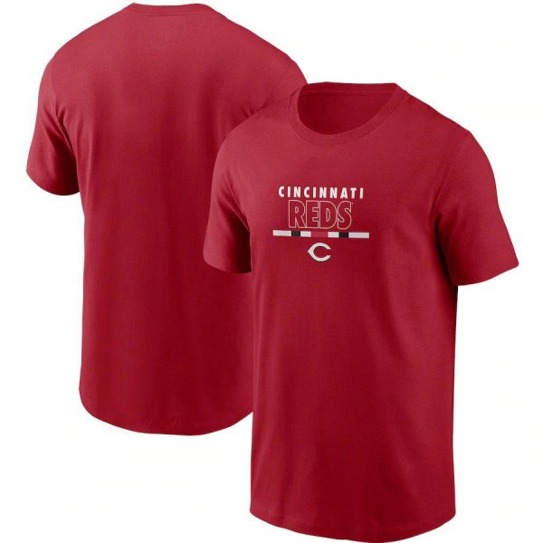 Cincinnati Reds MLB Baseball Team Red Short Sleeved T-Shirt