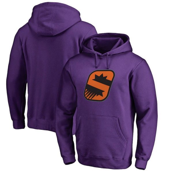 Phoenix Suns S Symbol Basketball NBA Purple Sweatshirt Hoodie
