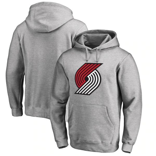 Portland Trail Blazers NBA Basketball Grey Sweatshirt Hoodie