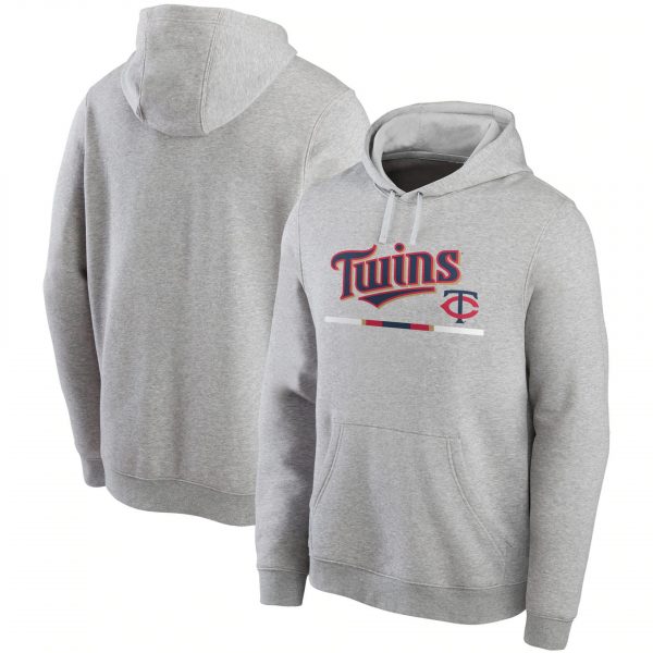 Minnesota Twins MLB Baseball Team Grey Sweatshirt Hoodie
