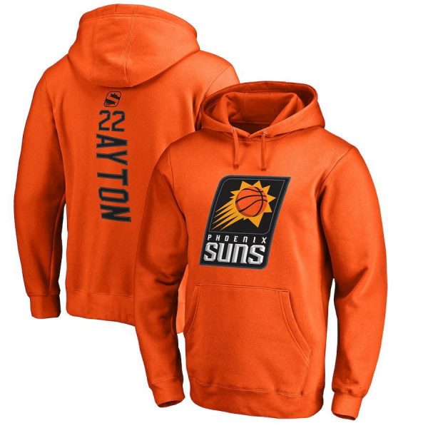 Ayton N22 Phoenix Suns Basketball NBA Orange Sweatshirt Hoodie