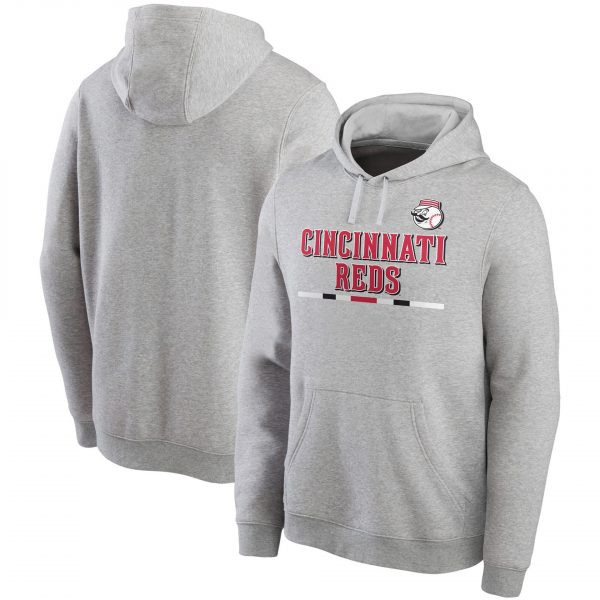 Cincinnati Reds MLB Baseball Team Grey Sweatshirt Hoodie
