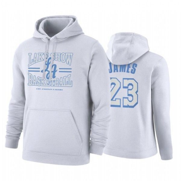 Lebron James N23 Lake Show LA Lakers NBA Basketball Sweatshirt Hoodie