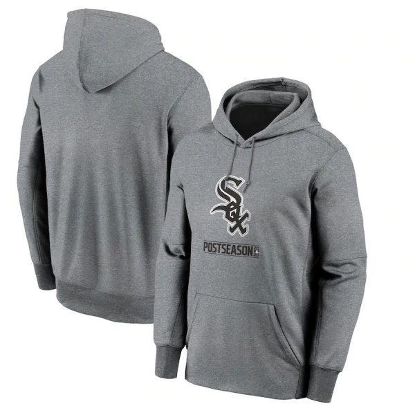 Chicago White Sox Post Season MLB Baseball Team Grey Sweatshirt Hoodie