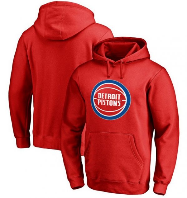 Detroit Pistons NBA Basketball Red Sweatshirt Hoodie
