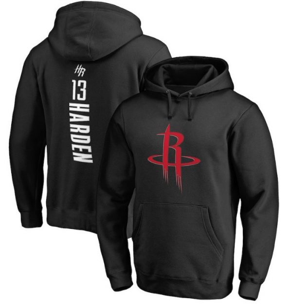 James Harden N13 Houston Rockets Basketball NBA Black Sweatshirt Hoodie