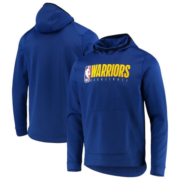 Golden State Warriors NBA Basketball Blue Yellow Sweatshirt Hoodie