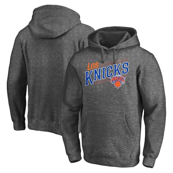 Los Knicks New York Knicks NBA Basketball Dark Grey Sweatshirt Hoodie