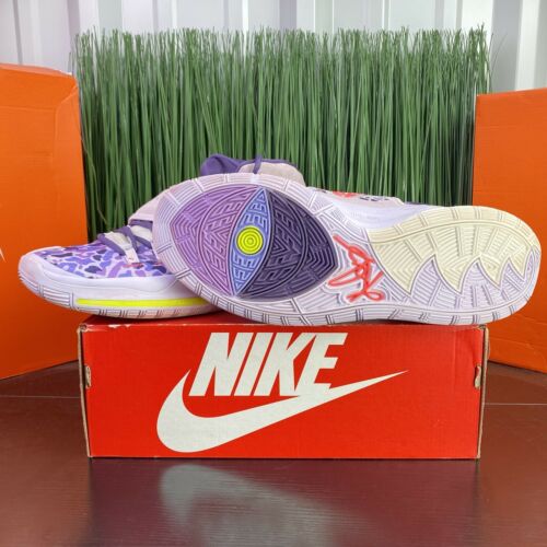 Nike Kyrie 6 Asia Irving Barely Grape Purple Camo Shoes CD5031-500 Size 13