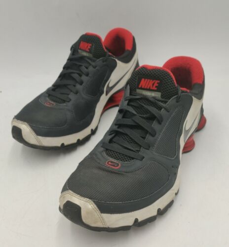 Men's NIKE TURBO 10 SHOX Training Running Tennis Shoes Sneakers 385747-002 Sz 13