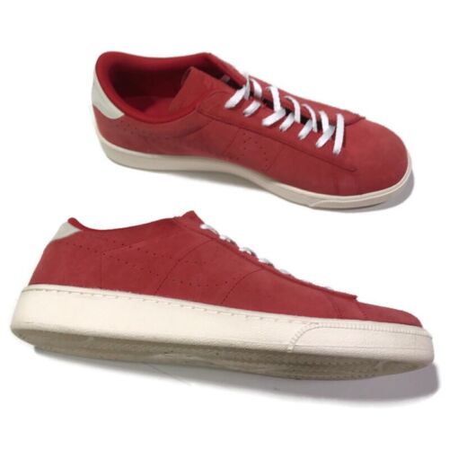 Nike Classic CS Suede Varsity Red Ivory Casual Tennis Shoes Size 11 829351 600