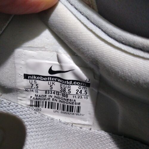 Nike Free 4.0 Flyknit Women's Running Shoes Black 631050-001 Size 8