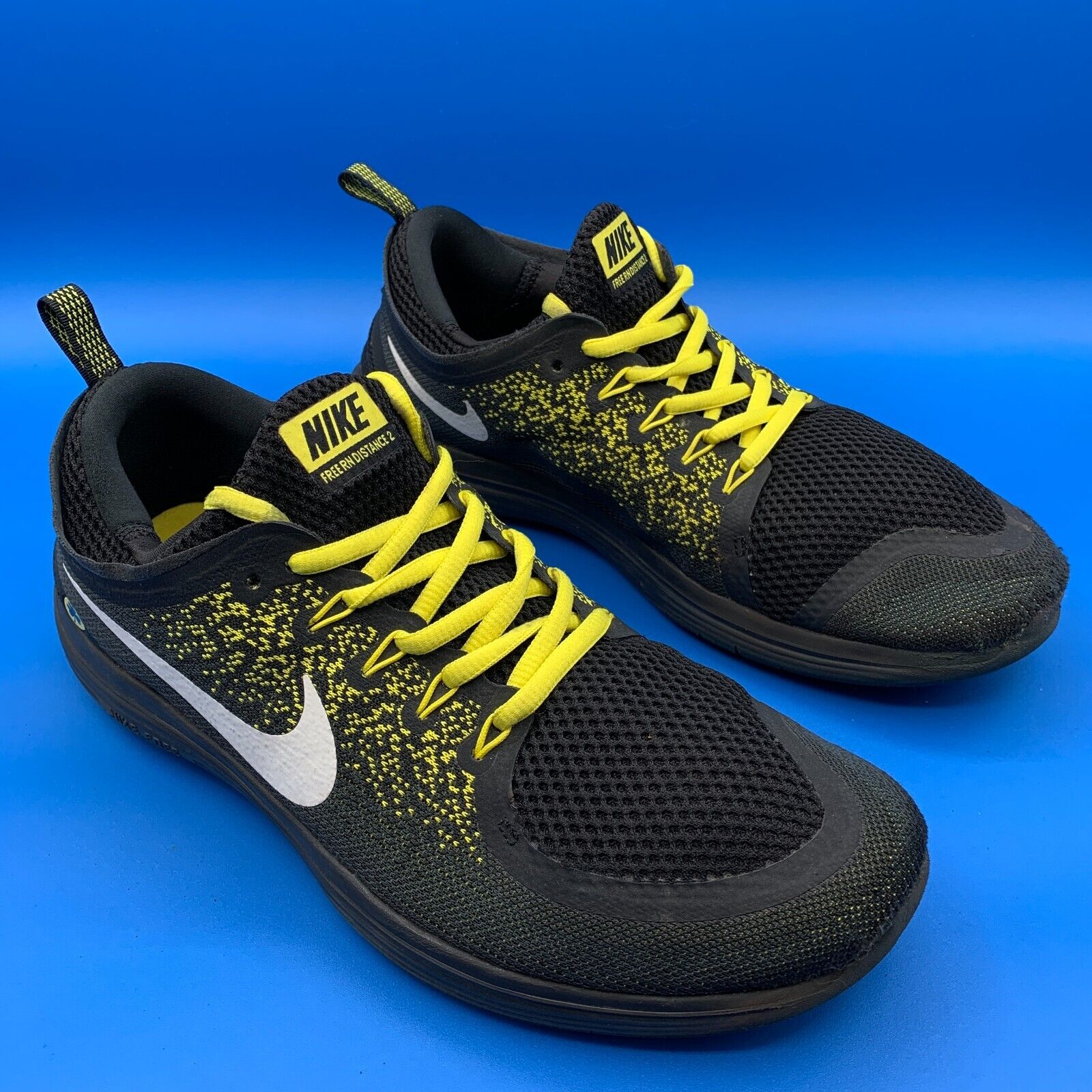 Nike Revolution 5 Mens Size 10 Black White Shoes Sneakers Running BQ3204-002