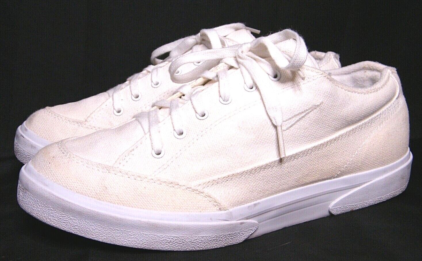 Vintage OG 1997 Nike GTS Canvas Tennis Court Shoes 143003-111 Women's size 11