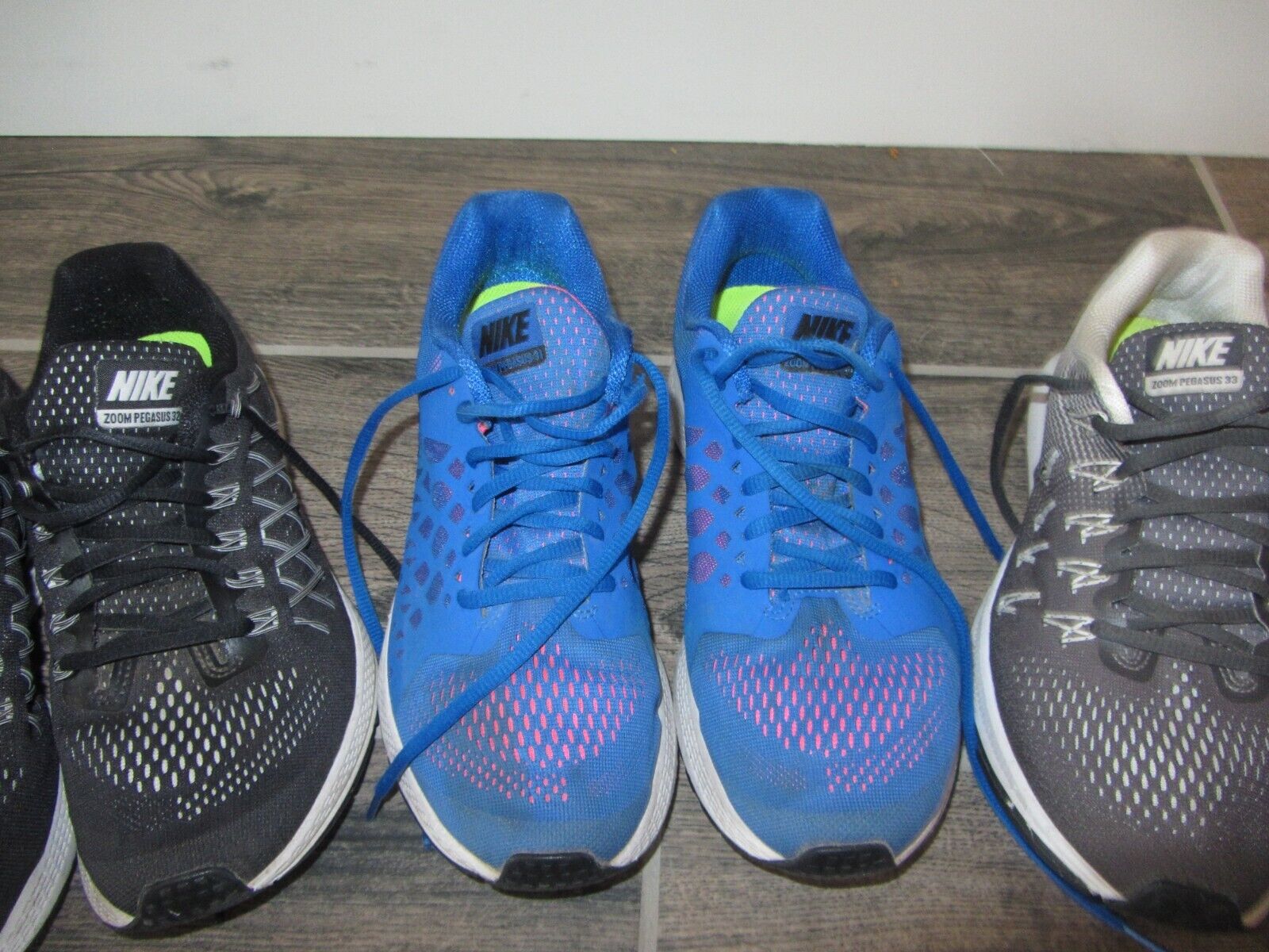 3 Lot Nike Zoom Pegasus 31/32/33 Training Tennis Shoes GYM Womens 10 Run Track