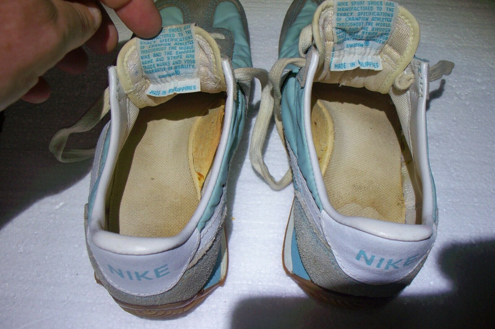 Rare Vintage 1983 Nike LADY MONTEREY Women's Tennis Shoes Size 7 830305LT