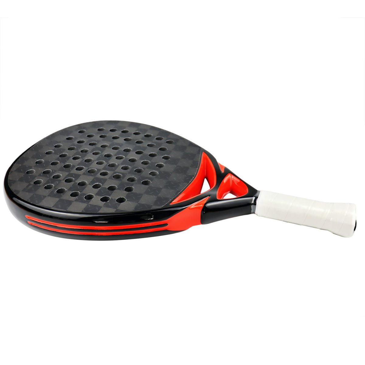 AMA SPORT 18K Carbon Tennis Padle Paddle Racket 3D Rough Surface High Quality EVA Soft 38mm
