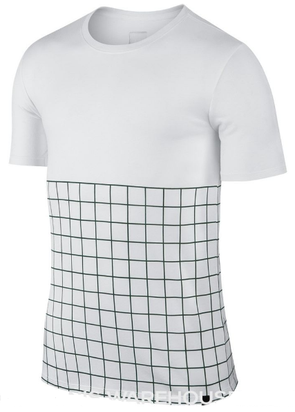 Court Limited Wimbledon Collection Premium Graphic shirt Agassi tennis men