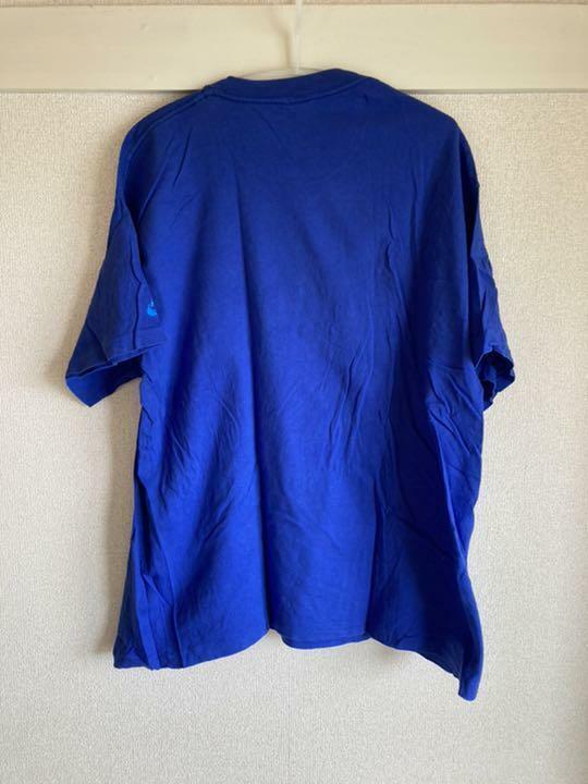 Vintage 90's Michael Jordan Tee T Shirt Size L Made In USA Air Jordan Blue