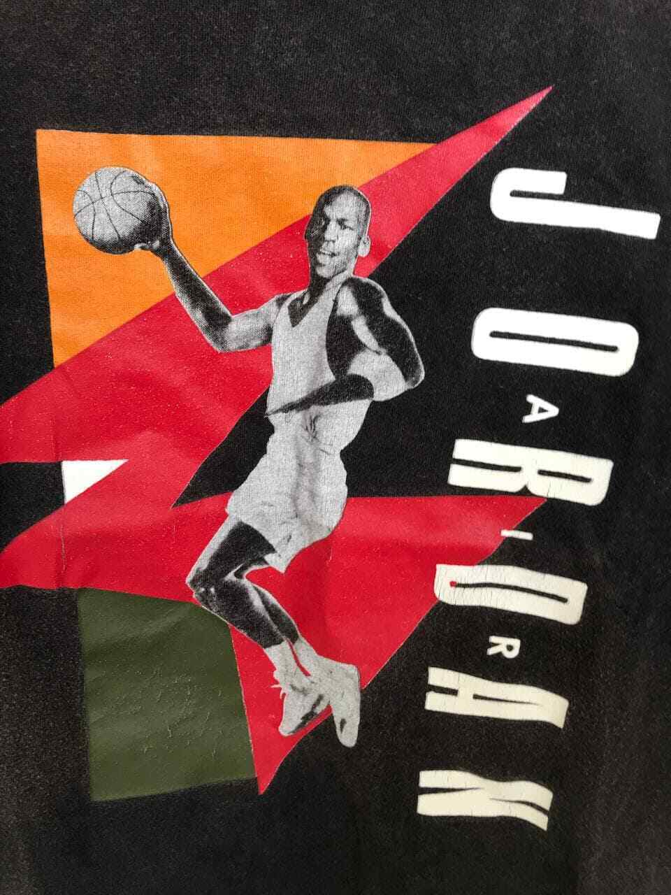 Vintage 90's Michael Jordan Tee T Shirt Size M Made In USA Air Jordan