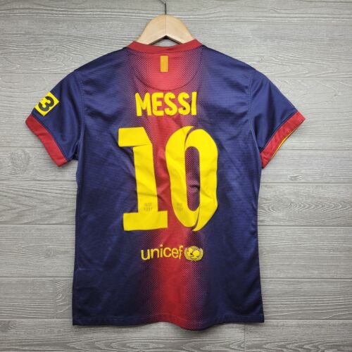 Nike Authentic Barcelona Soccer/fútbol Shirt/Jersey NWT Size L Men