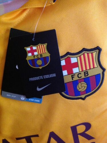 Nike Authentic Barcelona Soccer/fútbol Shirt/Jersey NWT Size L Men