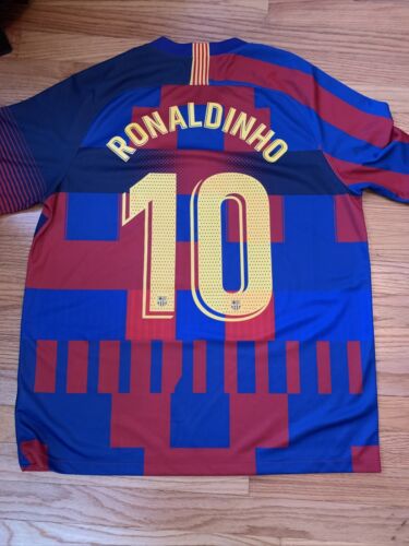 ronaldinho barcelona jersey what the 20th anniversary