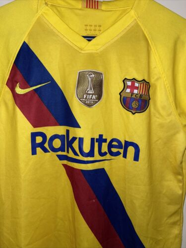 Nike 2019/20 Barcelona Ivan Rakitic #9 Away Jersey L Champions League