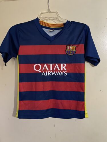 FC Barcelona Neymar Jr Kid Jersey Shirt Size 24