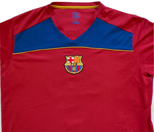 Preowned Nike Drifit FC Barcelona #10 Gosslbez Soccer Jersey Size Large