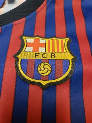 FCB Barcelona Lionel Messi Childs Soccer Jersey size 2 Blue Rakuten Beko Unicef