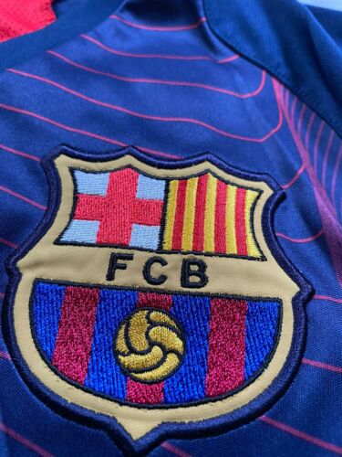 Nike FC Barcelona 2006-2007 Training Soccer Football Shirt Jersey Sz Men's Small