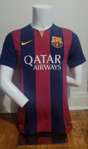 Nike S 2014-15 Barcelona Home Soccer Football Jersey #10 Messi