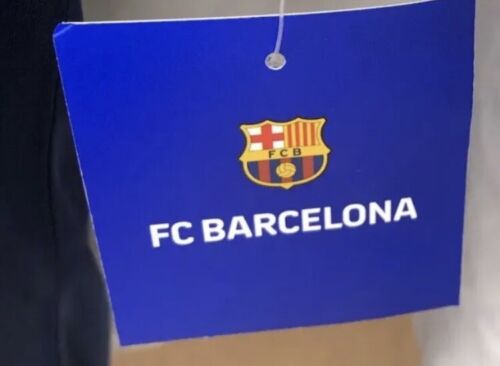 FC Barcelona Navy Training Jersey Poly Shirt Size Large
