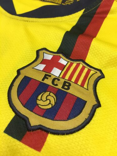 FC Barcelona Jersey Funes Mori Yellow Size Medium Spanish Spain Barca!Barca!