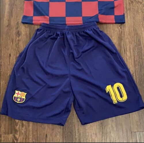 Nike FC Barcelona Ronaldinho XL Home Jersey Trikot Maglia Kit 07-08 Brazil FCB